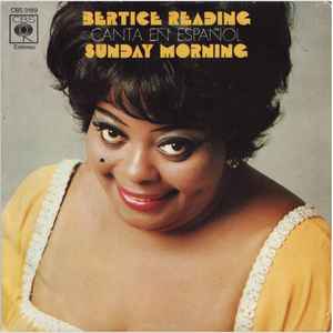 Bertice Reading - Canta En Espanol - Sunday Morning - Used Vinyl Reco image 1