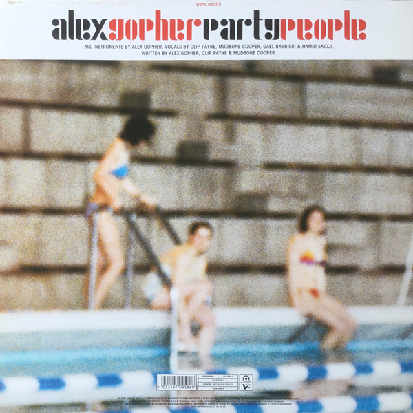 Alex Gopher - Party People Vol. 1 - Used Vinyl Record 12" image 2