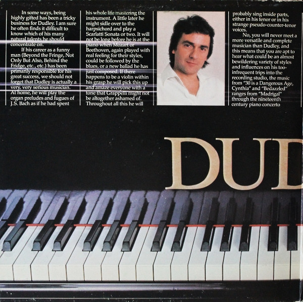 Dudley Moore - Music Of - Used Vinyl Record image 2