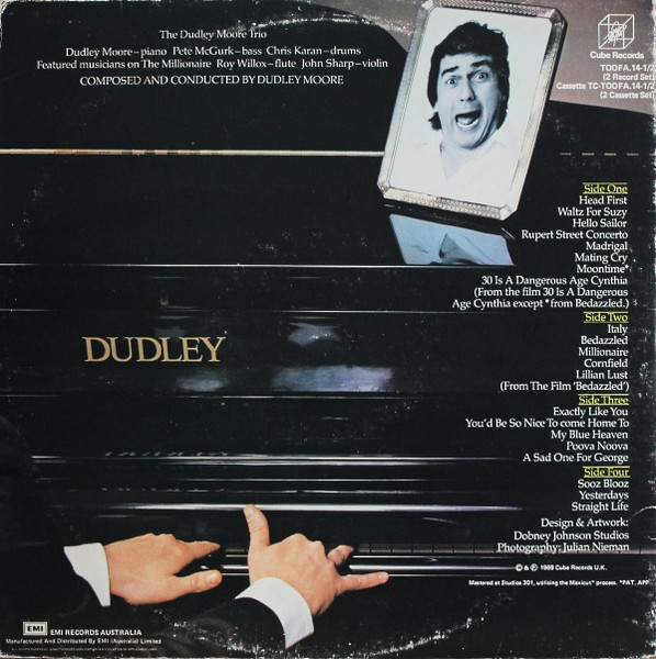 Dudley Moore - Music Of - Used Vinyl Record image 4
