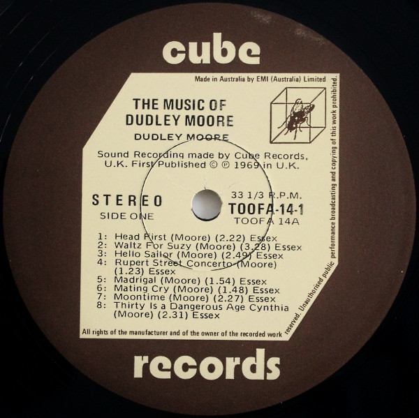 Dudley Moore - Music Of - Used Vinyl Record image 5