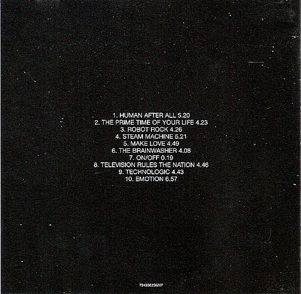 Daft Punk - Human After All - Used CD image 11