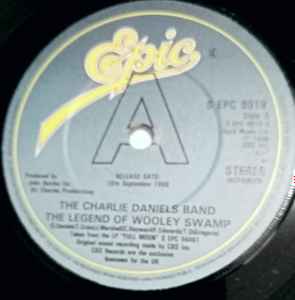 Charlie Daniels Band - Legend Of Wooley Swamp - Used Vinyl Re image 1