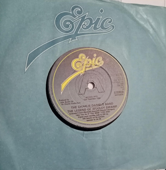 Charlie Daniels Band - Legend Of Wooley Swamp - Used Vinyl Re image 2