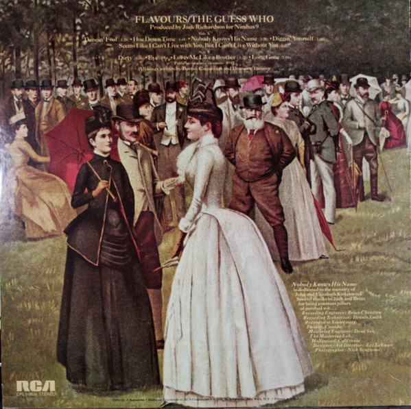 Guess Who - Flavours - Used Vinyl Record image 2