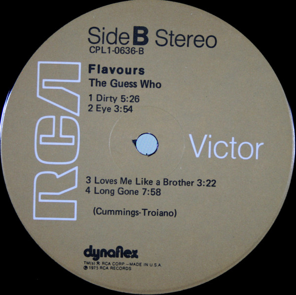 Guess Who - Flavours - Used Vinyl Record image 4