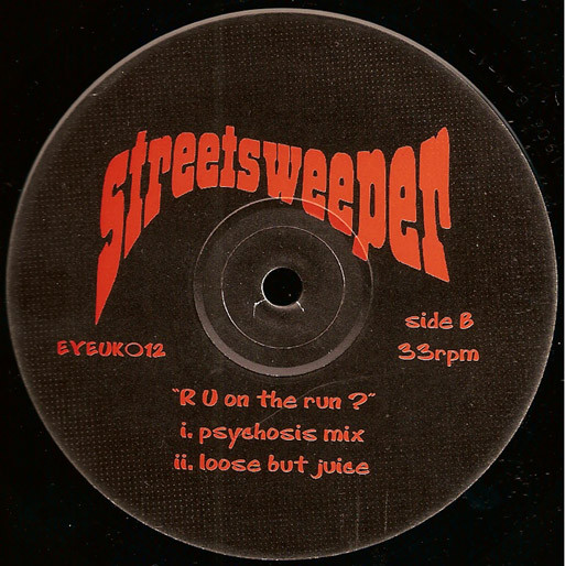 Streetsweeper - R U On The Run? - Used Vinyl Record 12" image 3
