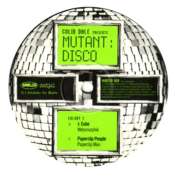 Colin Dale - Mutant Disco - Used Vinyl Record image 2