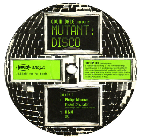 Colin Dale - Mutant Disco - Used Vinyl Record image 3
