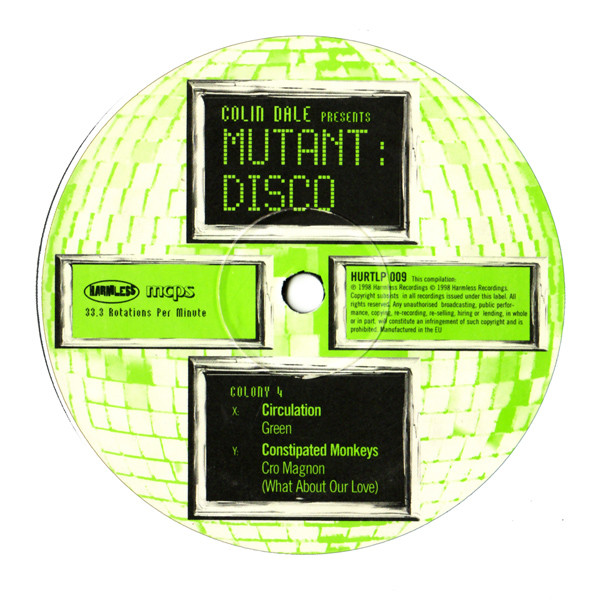 Colin Dale - Mutant Disco - Used Vinyl Record image 5