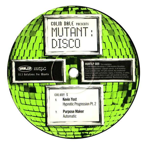 Colin Dale - Mutant Disco - Used Vinyl Record image 6