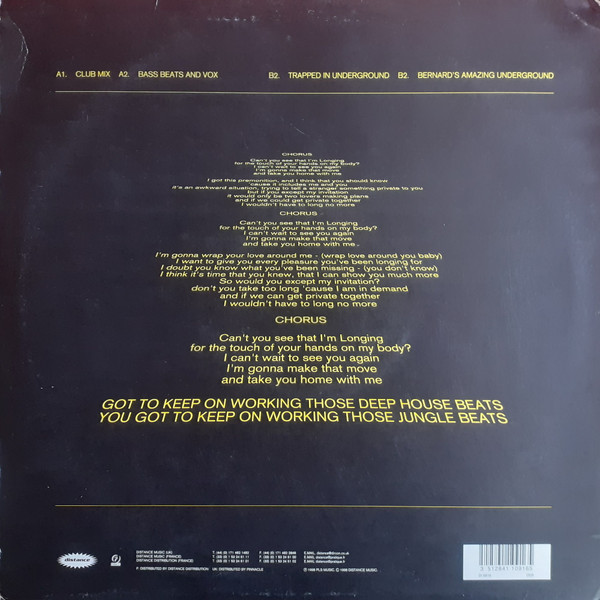 Bernard Badie - Longing - Vinyl Record 12" image 4