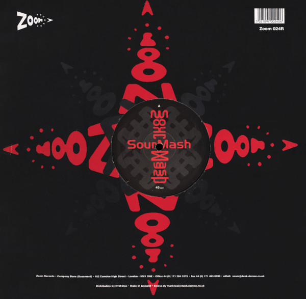 Sourmash - Blessing (Remixes) - Used Vinyl Record 12" image 2