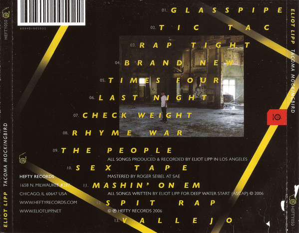 Eliot Lipp - Tacoma Mockingbird - CD image 2