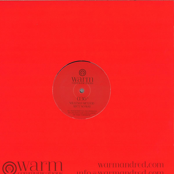 Villem & Mcleod - Ain't No Way / Make Tomorrow - Vinyl Record 12" image 3