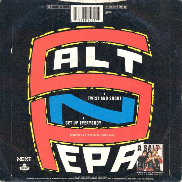 Salt 'N' Pepa - Twist And Shout / Get Up Everybody - Used Vinyl Record 7 image 2