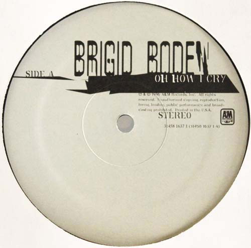 Brigid Boden - Oh How I Cry - Used Vinyl Record 12" image 3