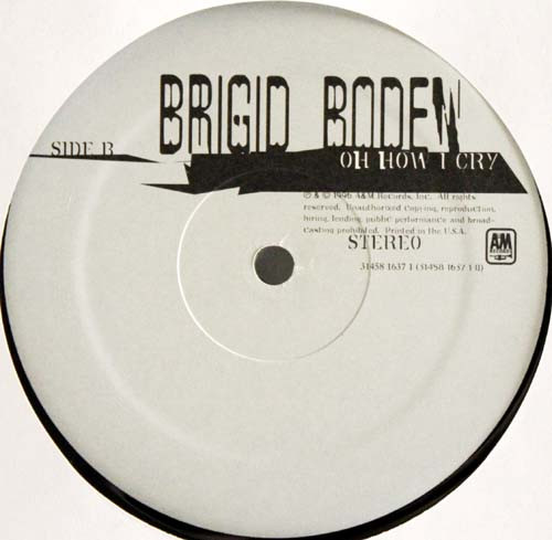 Brigid Boden - Oh How I Cry - Used Vinyl Record 12" image 4