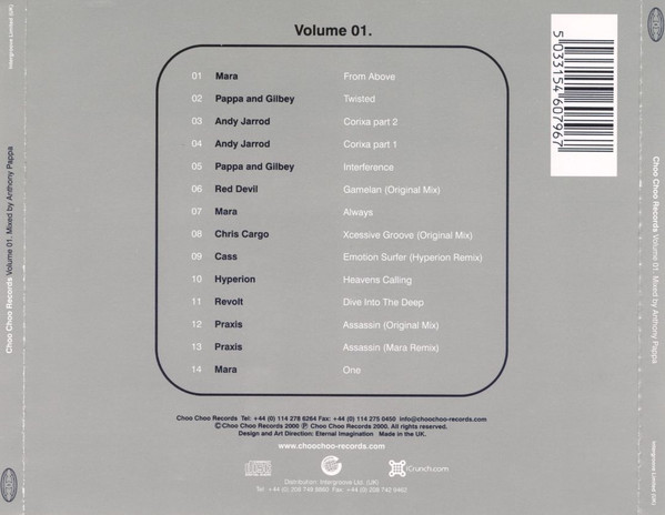 Anthony Pappa - Choo - Choo Records Volume 01 - CD image 3