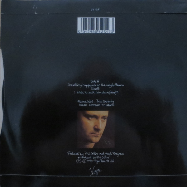 Phil Collins - Something Happened On The Way To Heaven - Used Vinyl Reco image 2