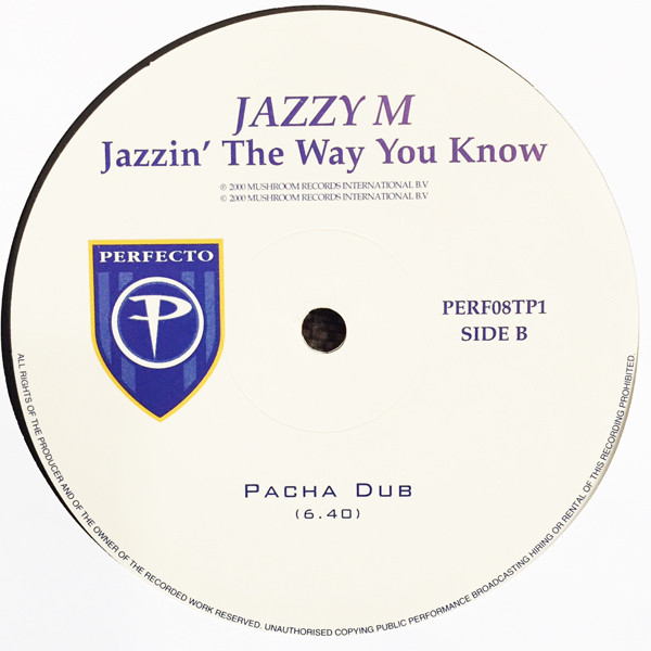 Jazzy M - Jazzin' The Way You Know - Used Vinyl Record 12" image 3