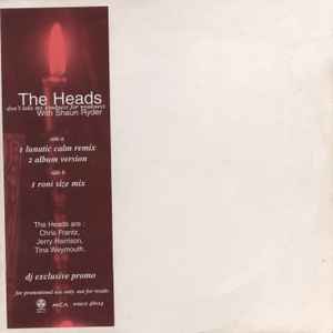 Heads - Don't Take My Kindness For Weakness - Used Vinyl Reco image 1