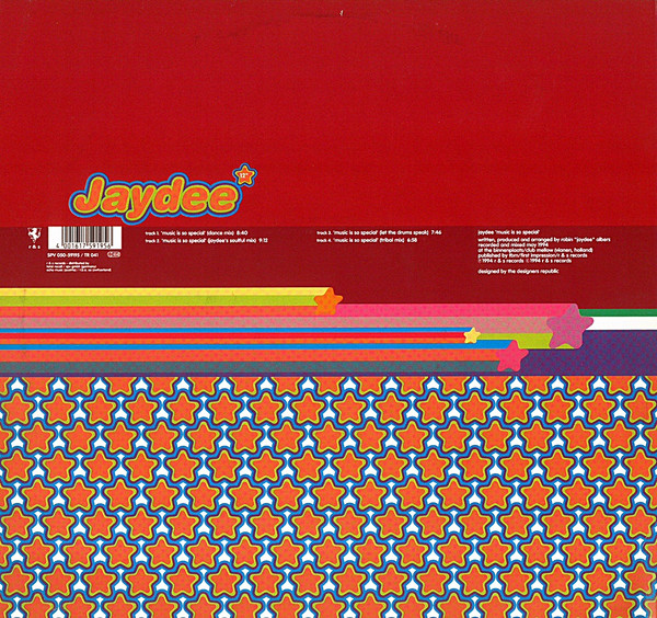 Jaydee - Music Is So Special - Used Vinyl Record 12" image 2