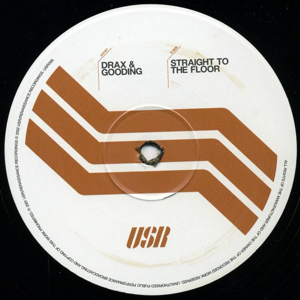 Drax & Gooding - I Love You / Straight To The Floor - Used Vinyl Reco image 2