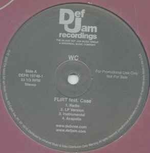 WC - Flirt / Throw Ya Hood Up - Used Vinyl Record 12" image 1