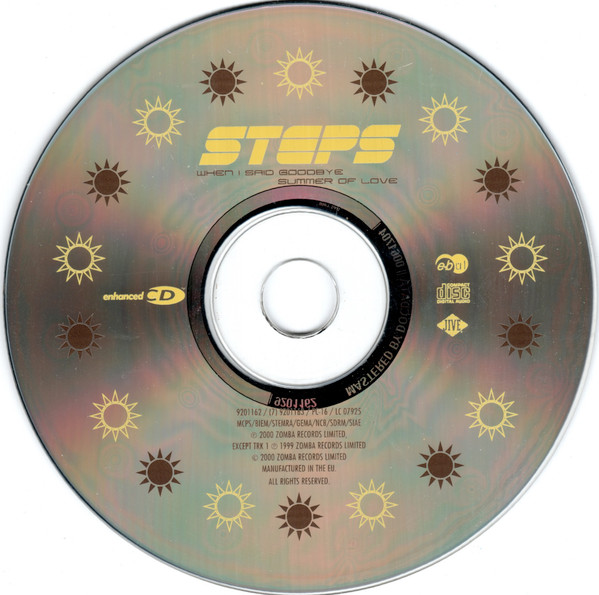 Steps - When I Said Goodbye / Summer Of Love - Used CD image 4