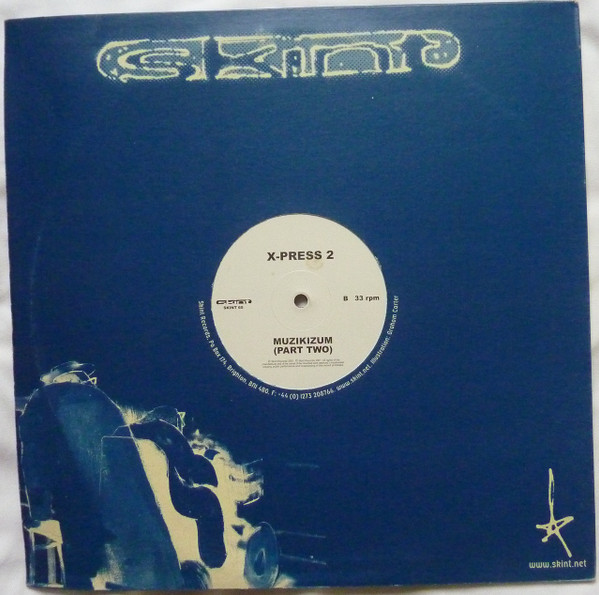 X-Press 2 - Muzikizum (Parts One & Two) - Used Vinyl Record 12" image 2