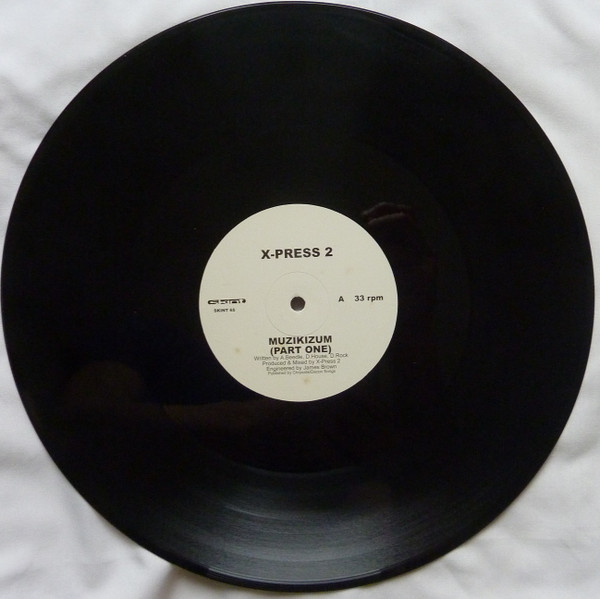 X-Press 2 - Muzikizum (Parts One & Two) - Used Vinyl Record 12" image 4