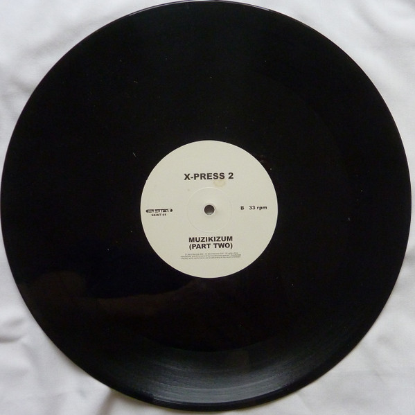 X-Press 2 - Muzikizum (Parts One & Two) - Used Vinyl Record 12" image 6