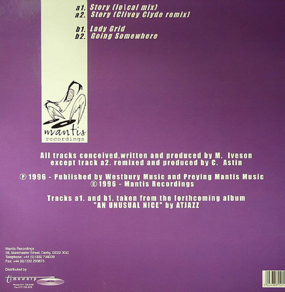 Atjazz - Story - Used Vinyl Record 12" image 2