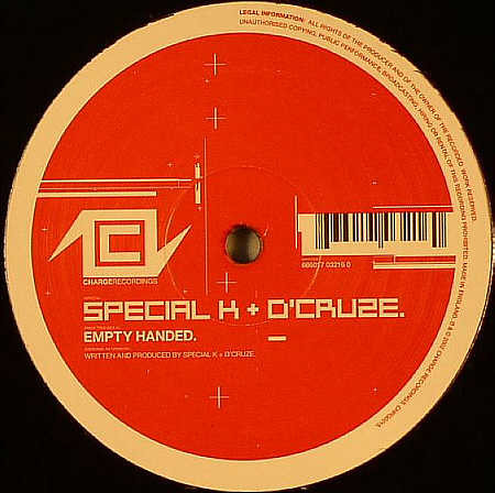 Special K & D'Cruze - Empty Handed / Paste - Vinyl Record 12" image 3
