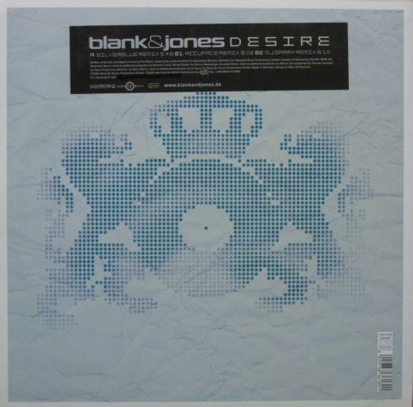 Blank & Jones - Desire (Part 3) - Used Vinyl Record 12" image 2
