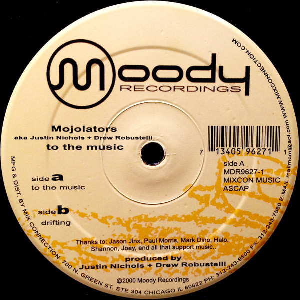 Mojolators - To The Music - Used Vinyl Record 12" image 3