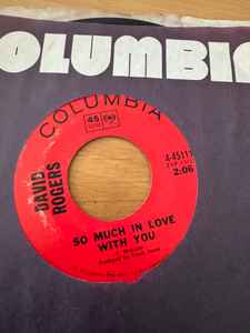 David Rogers - So Much In Love With You / The Edge Of Your Memory - U image 1