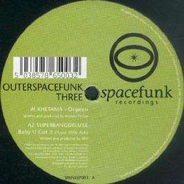 Various - Outerspacefunk Three - Used Vinyl Record 12" image 3
