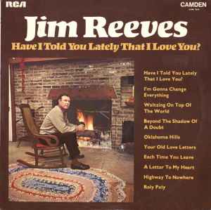Jim Reeves - Have I Told You Lately That I Love You? - Used Vinyl Re image 1