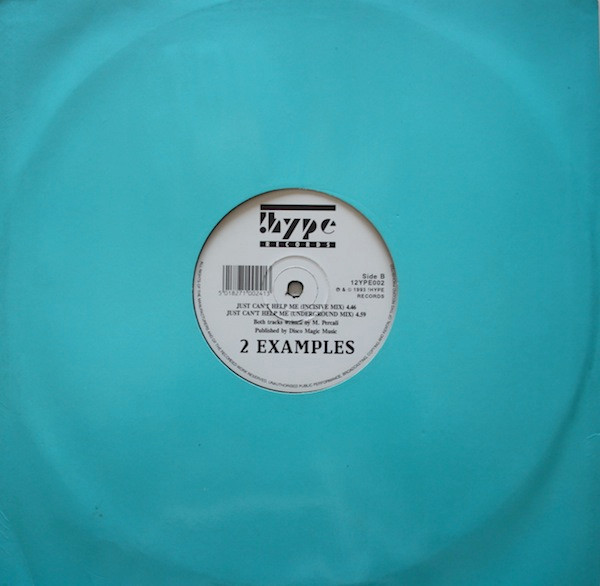 2 Examples - Just Can't Help Me - Used Vinyl Record 12" image 3
