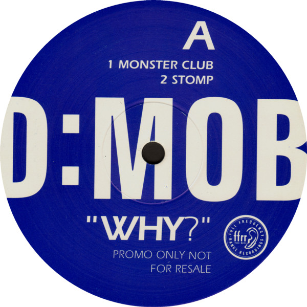 D Mob - Why? - Used Vinyl Record 12" image 3