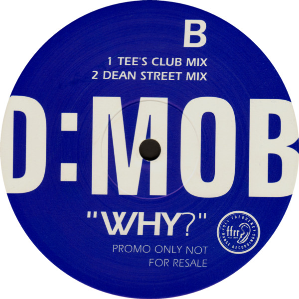 D Mob - Why? - Used Vinyl Record 12" image 4