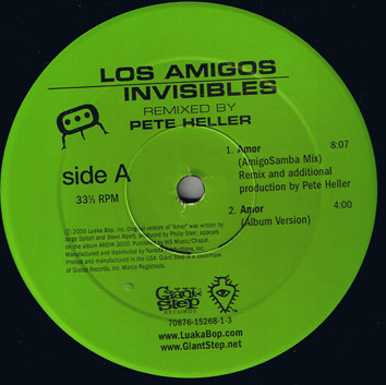 Los Amigos Invisible - Amor - Used Vinyl Record 12" image 3