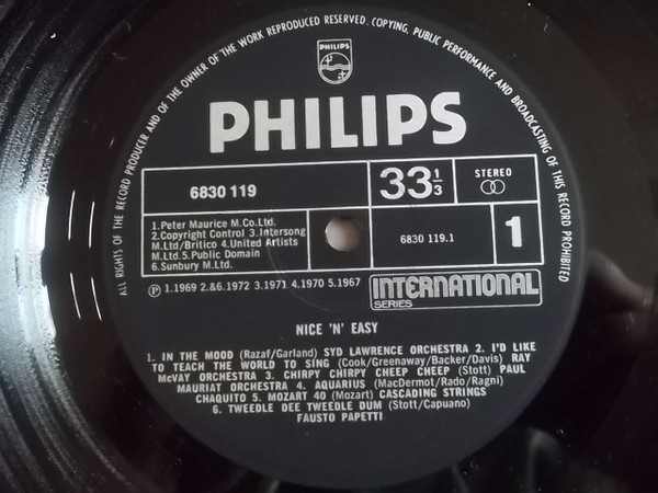 Various - Nice 'N' Easy - Used Vinyl Record image 5