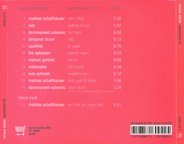 Various - Warenkorb #3 - CD image 2