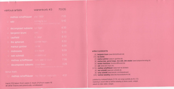 Various - Warenkorb #3 - CD image 4