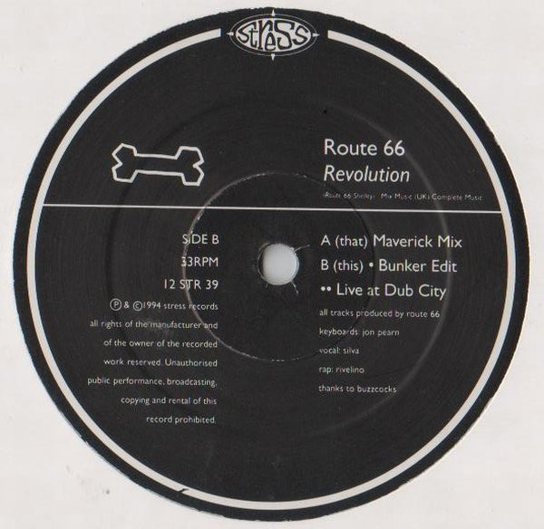 Route 66 - Revolution - Used Vinyl Record 12" image 2