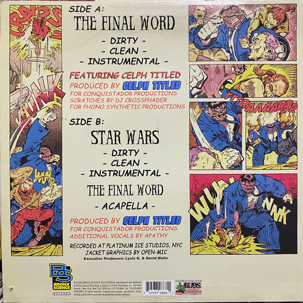 L-Fudge - Final Word / Star Wars - Vinyl Record 12" image 2