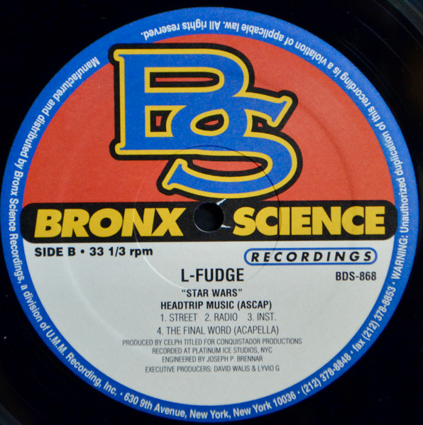 L-Fudge - Final Word / Star Wars - Vinyl Record 12" image 4